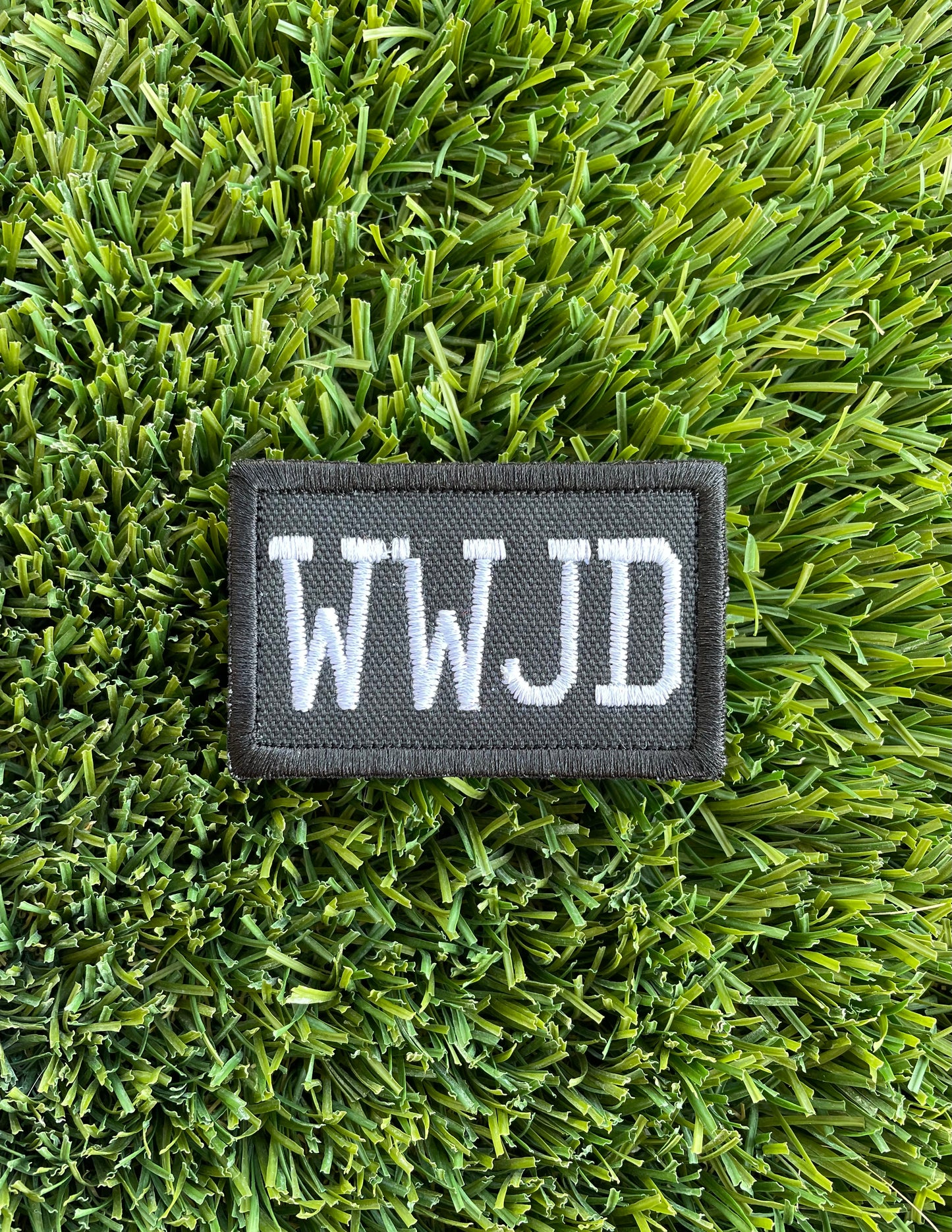 WWJD Velcro Patch