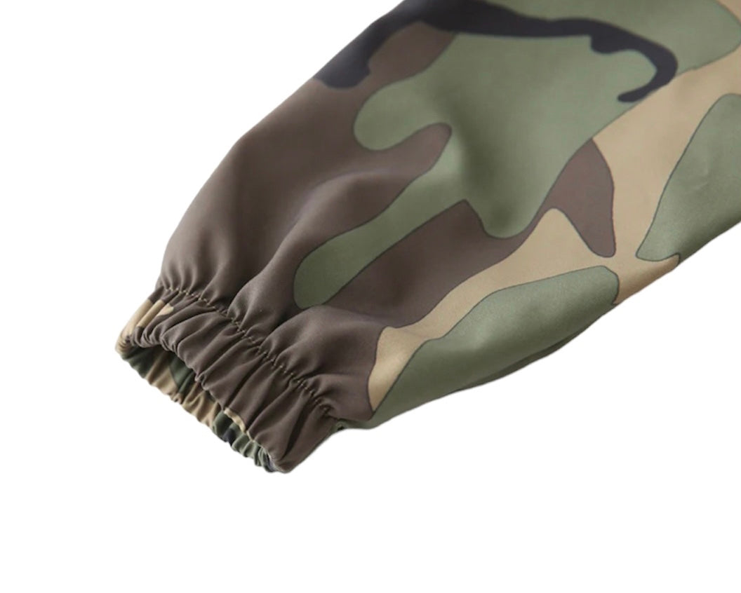 Camouflage Windbreaker