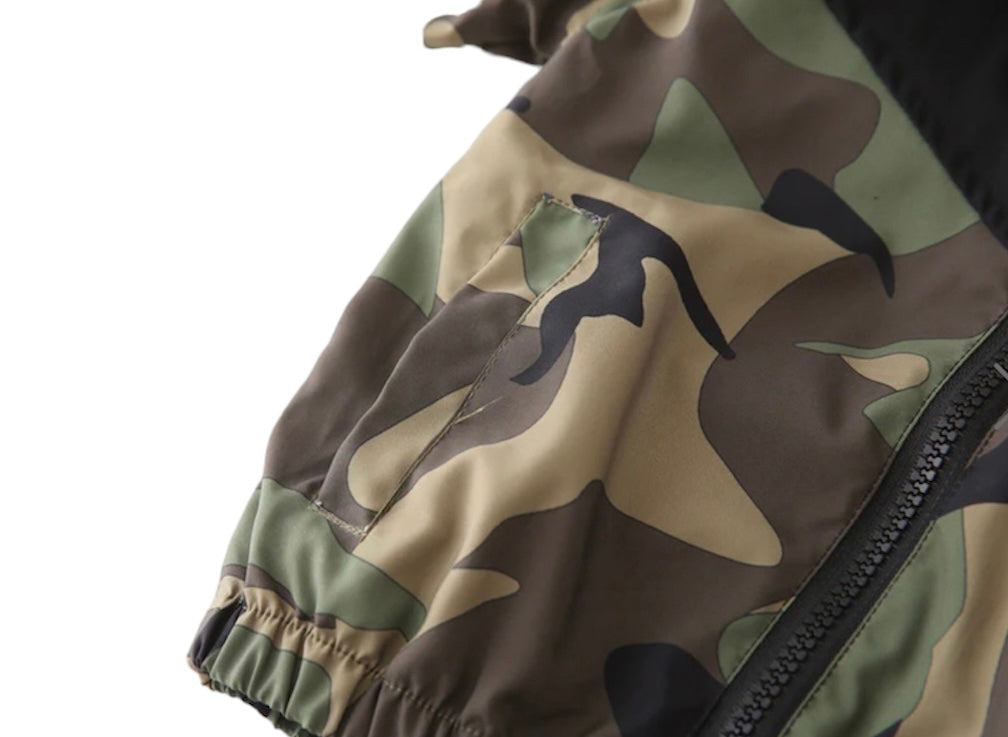 Camouflage Windbreaker