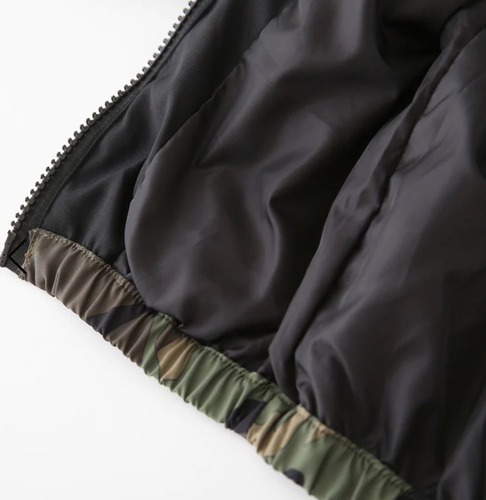 Camouflage Windbreaker