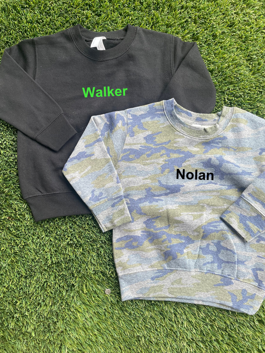 Personalized Name Crewneck