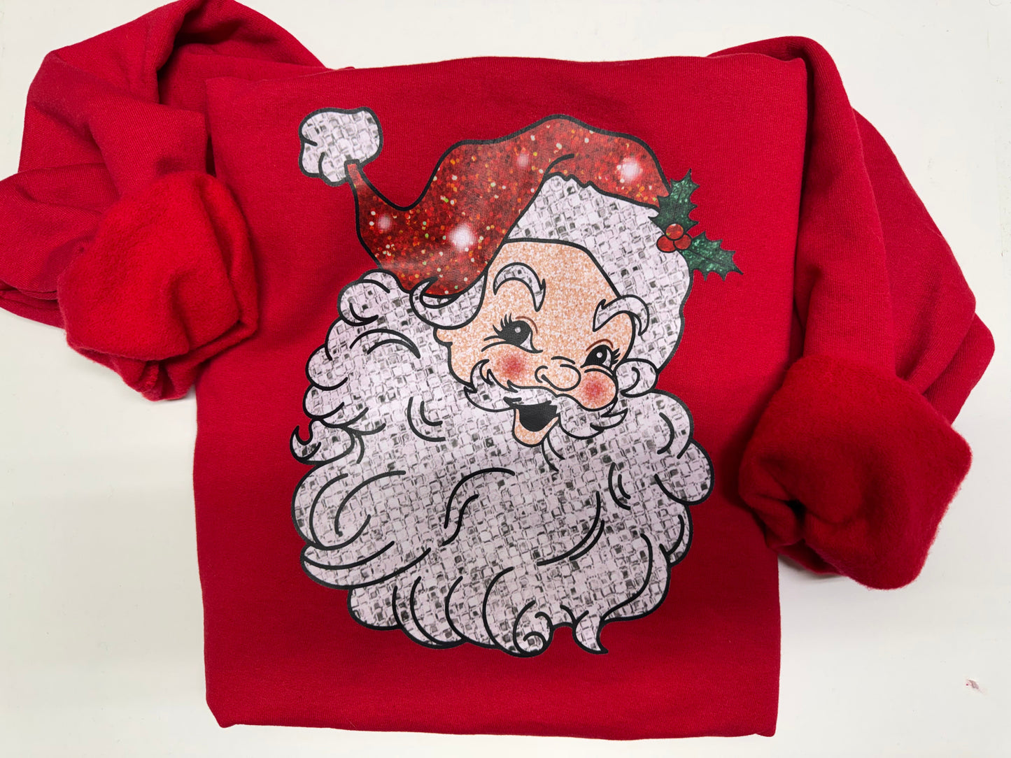 Sparkle Santa Sweatshirt