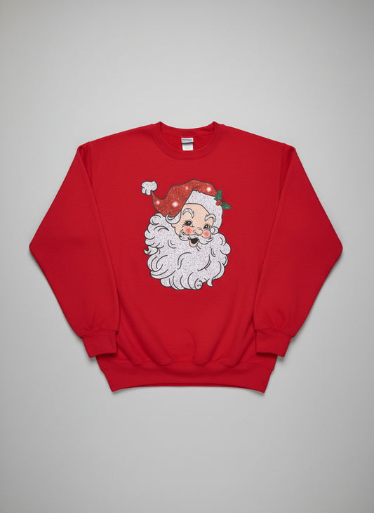 Sparkle Santa Sweatshirt