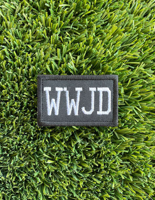 WWJD Velcro Patch