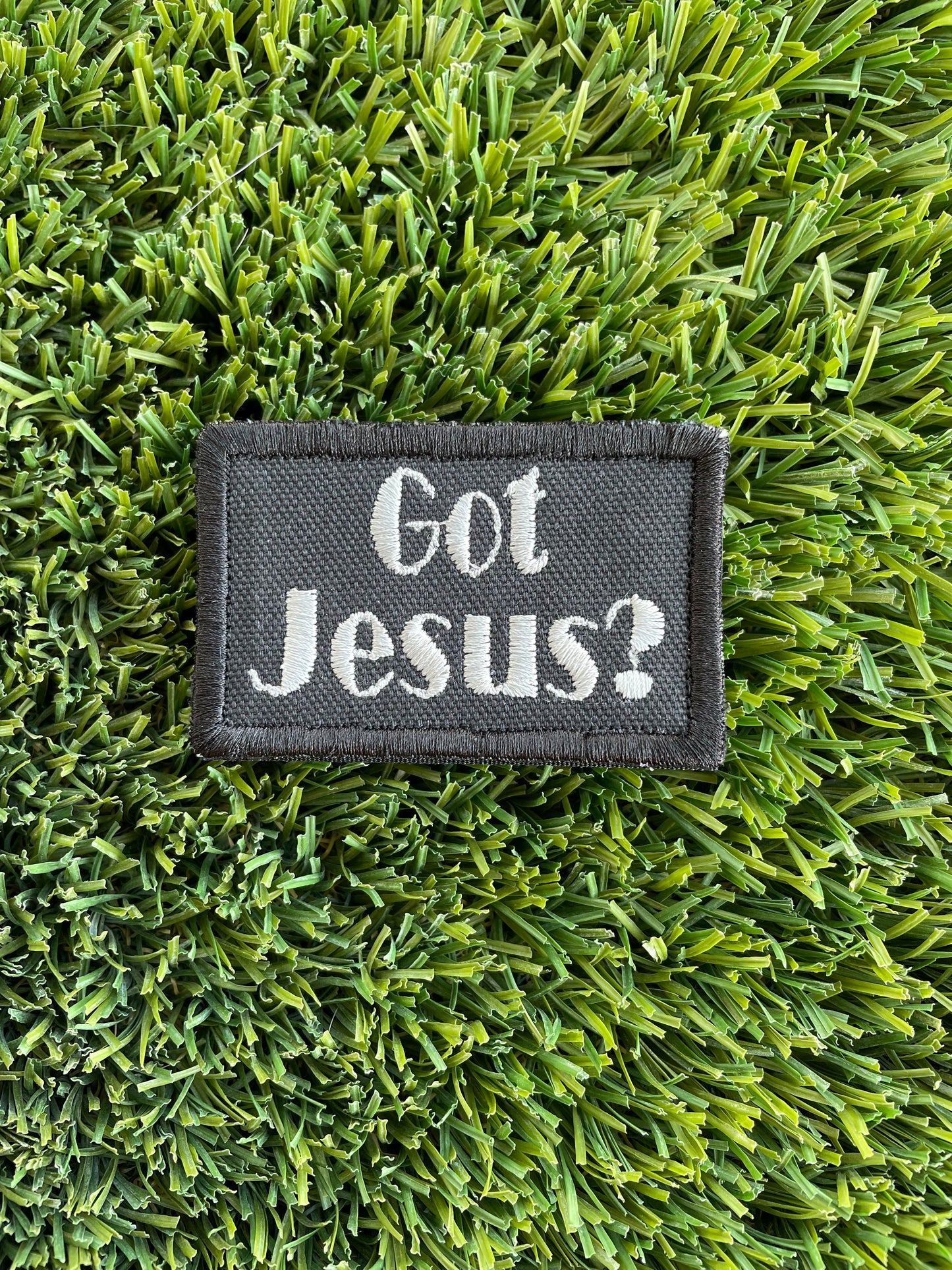 Got Jesus? Velcro Patch