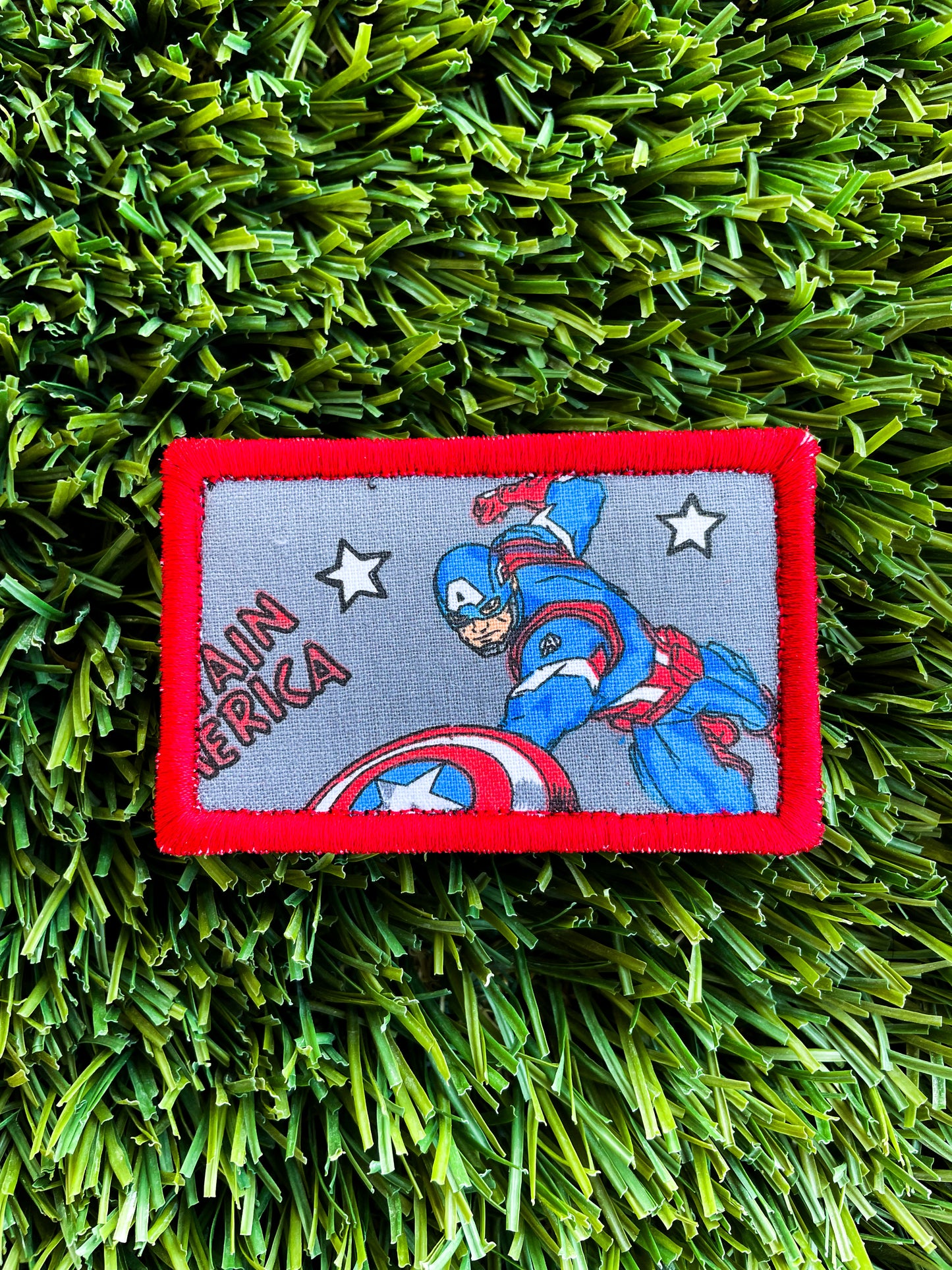 Captain America Velcro Patch