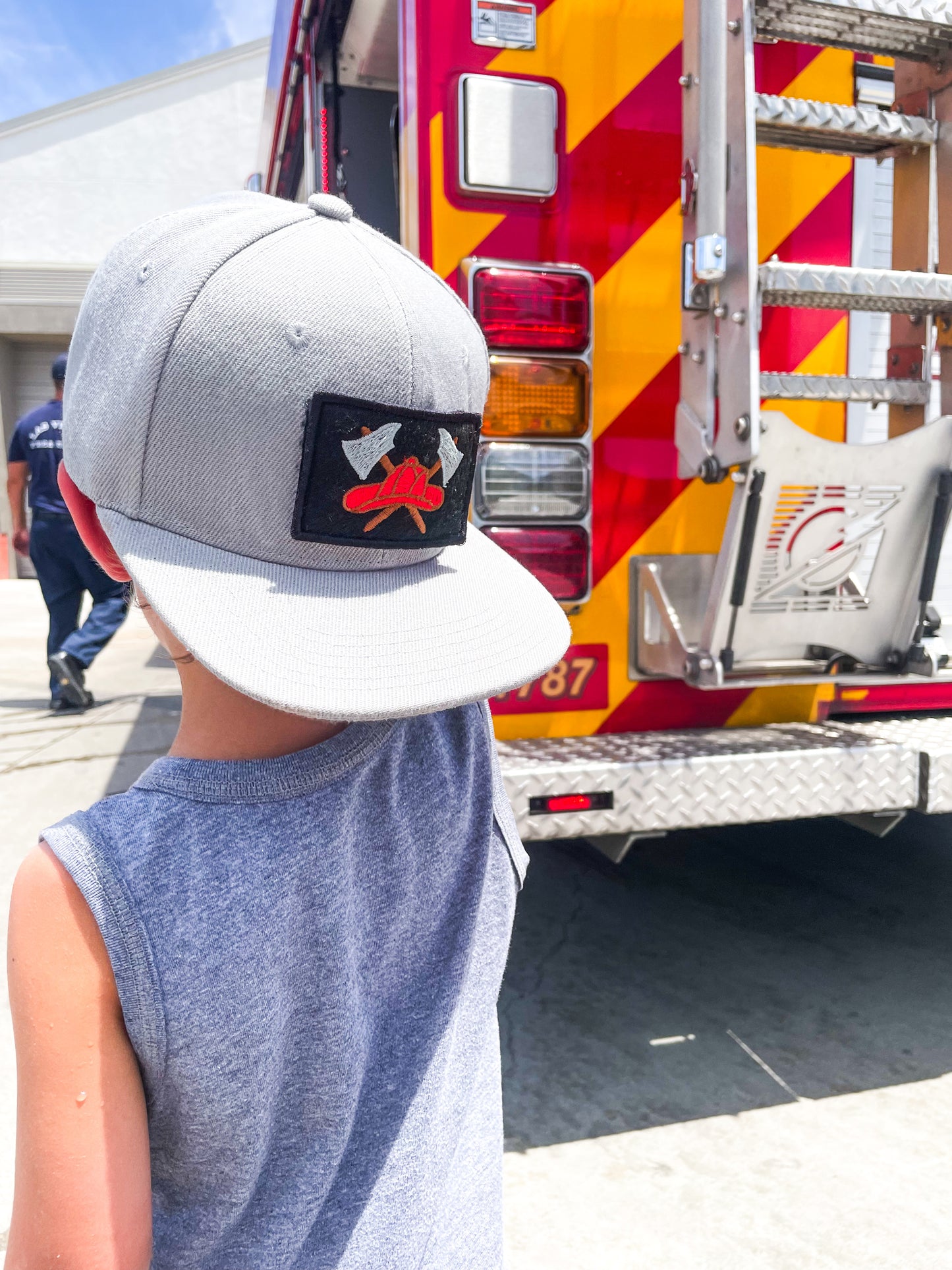 Firefighter Velcro Patch