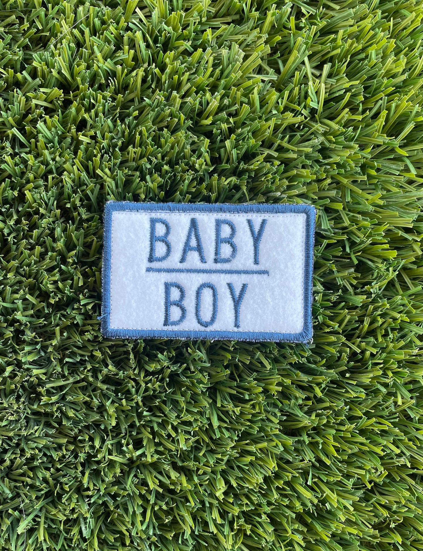 Baby Boy Velcro Patch