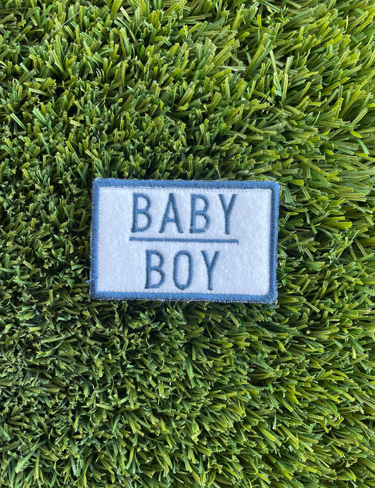 Baby Boy Velcro Patch