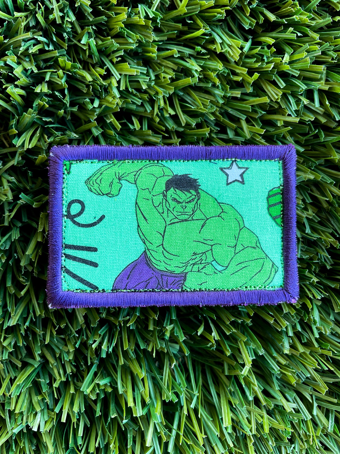 Hulk Velcro Patch