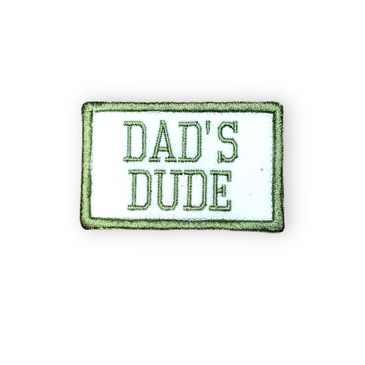 Dad’s Dude Velcro Patch