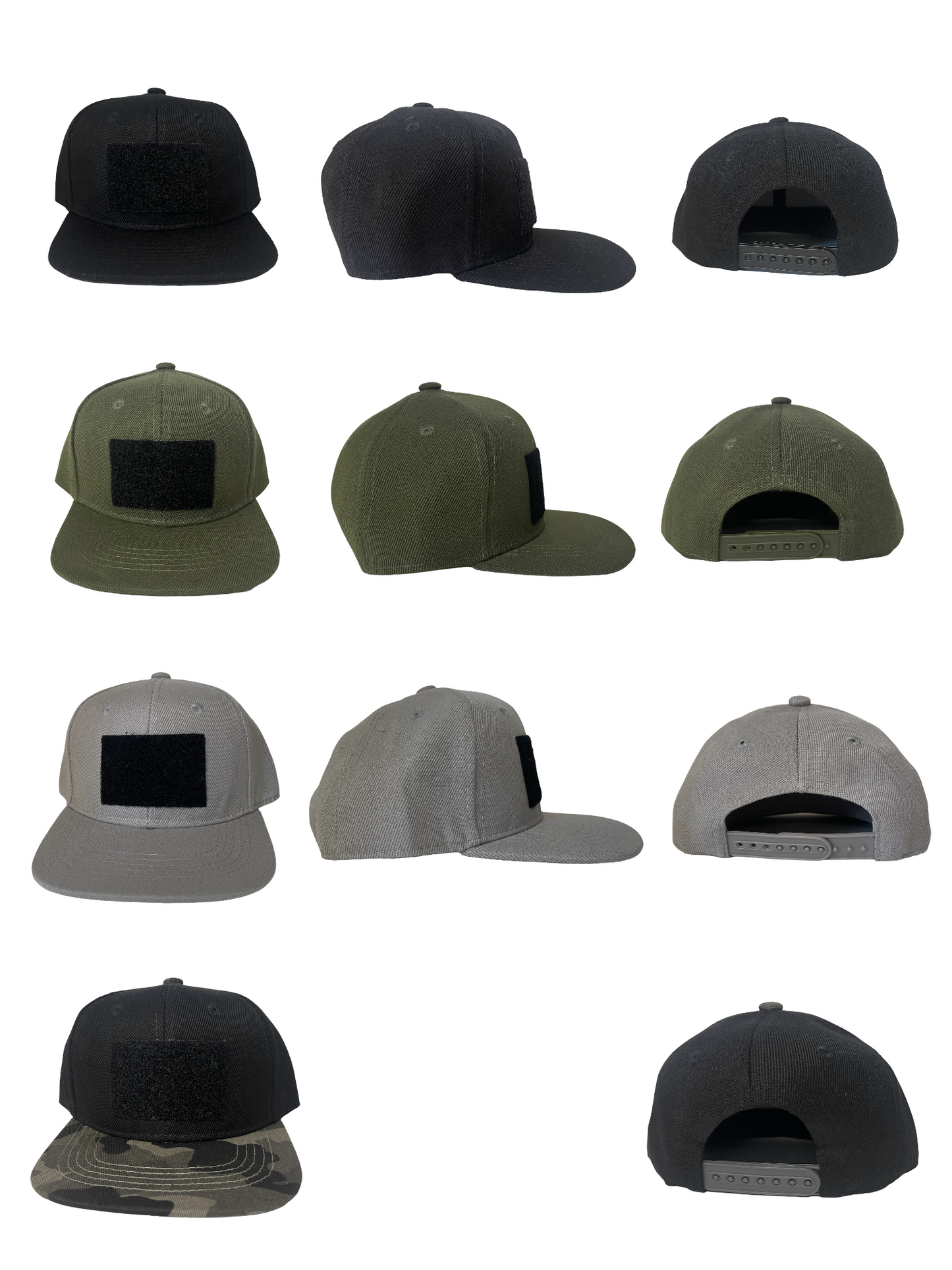 Snapback Velcro Patch Hat